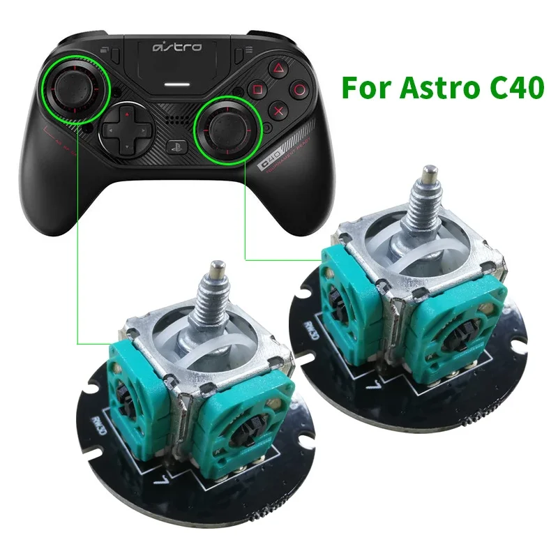 Aolion 3D Analog Joystick Grip stick repair parts Sensor Module Potentiometer for PS4 ASTRO C40 TR Controller
