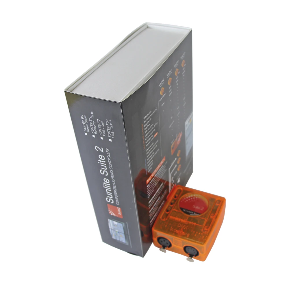 Sunlite 2 USB DMX 512 световой контроллер используется для DJ световой контроллер