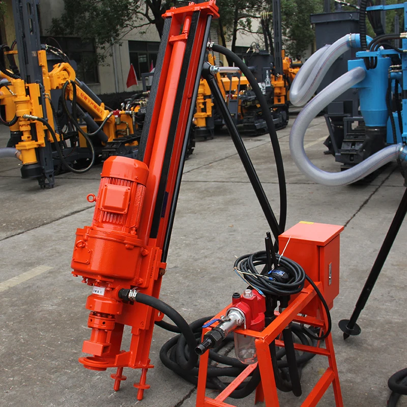 Kaishan 30m depth strong power KQD120 diesel dth mine drilling rig nail drill machine
