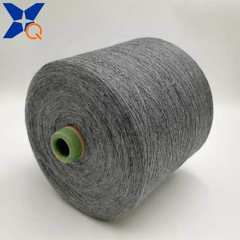 Nm26/2ply 40% carbon inside staple fiber blended  60% bulky acrylic staple fiber