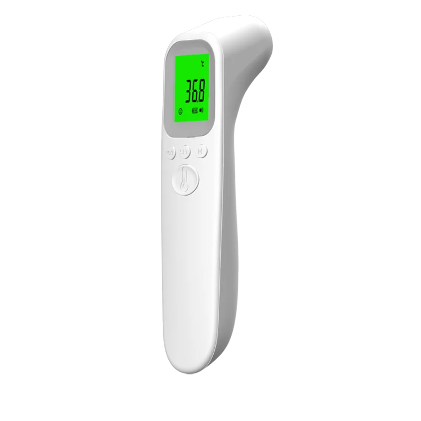 Non-Contact  Thermometer Adults and Kids Electric Plastic Material Forehead Infrared Thermometer with Removable Battery