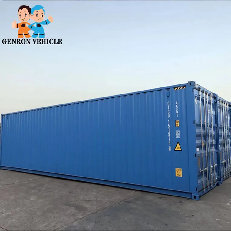 Best sale Corten Steel 40 20 feet high cube shipping container and door for cargo import export