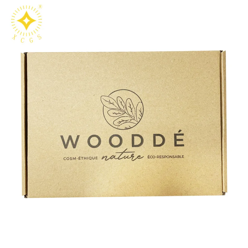 Wholesale corrugated mailing paper boxes for Skincare Beauty Cloth Packing Box