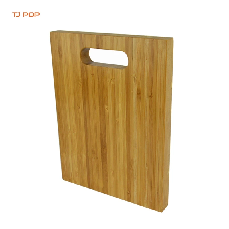 Wholesale ECO Friendly Organic Custom Different Size Serving Chopping Blocks  Kitchen Natural Bamboo Fiber Cutting Board Set
