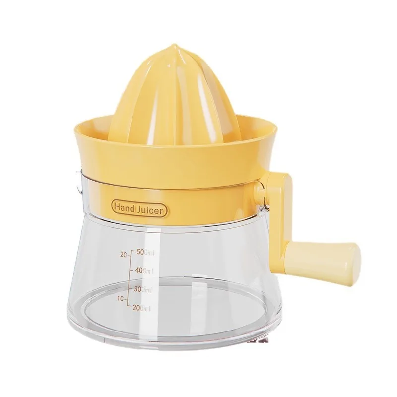 Manual Rotary Juicer Modern Eco-Friendly Household Fruit Juicer Juice Squeezer PS Orange Lemon Squeezing Machine Vegetable Tools