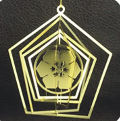 Christmas Metal Pendants Ornaments Use For Hanging On The Christmas Tree Custom Metal Charm Christmas Tree Decorations Factory