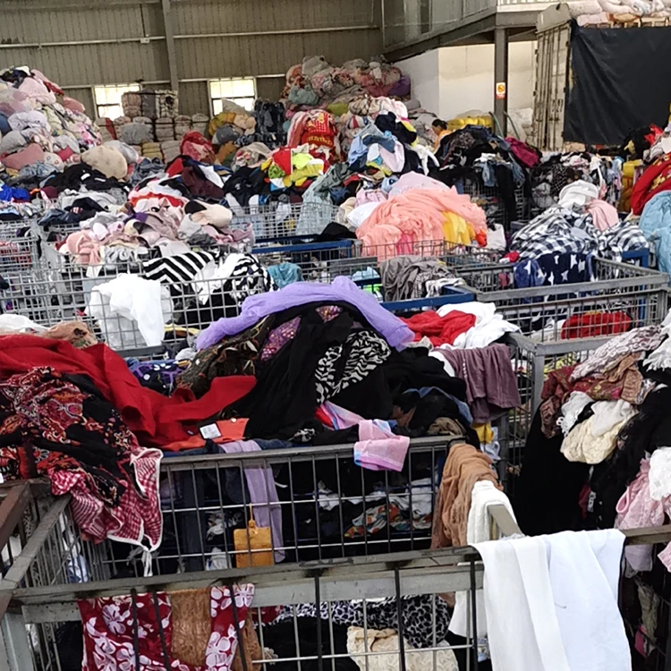 Fashion A Grade Men plaid shirt T-shirt round 90% clean Used Clothes Second hand Clothes Bales Of Men cotton shirt In Stock