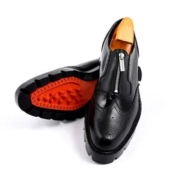 PDEP hot sale new arrival high quality large size genuine leather business leather men