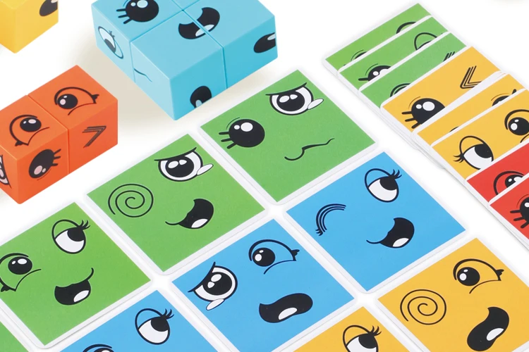 64PCS 3x3 magnetic cube changeable magnetic cube puzzle magnet puzzle cube for educational toys