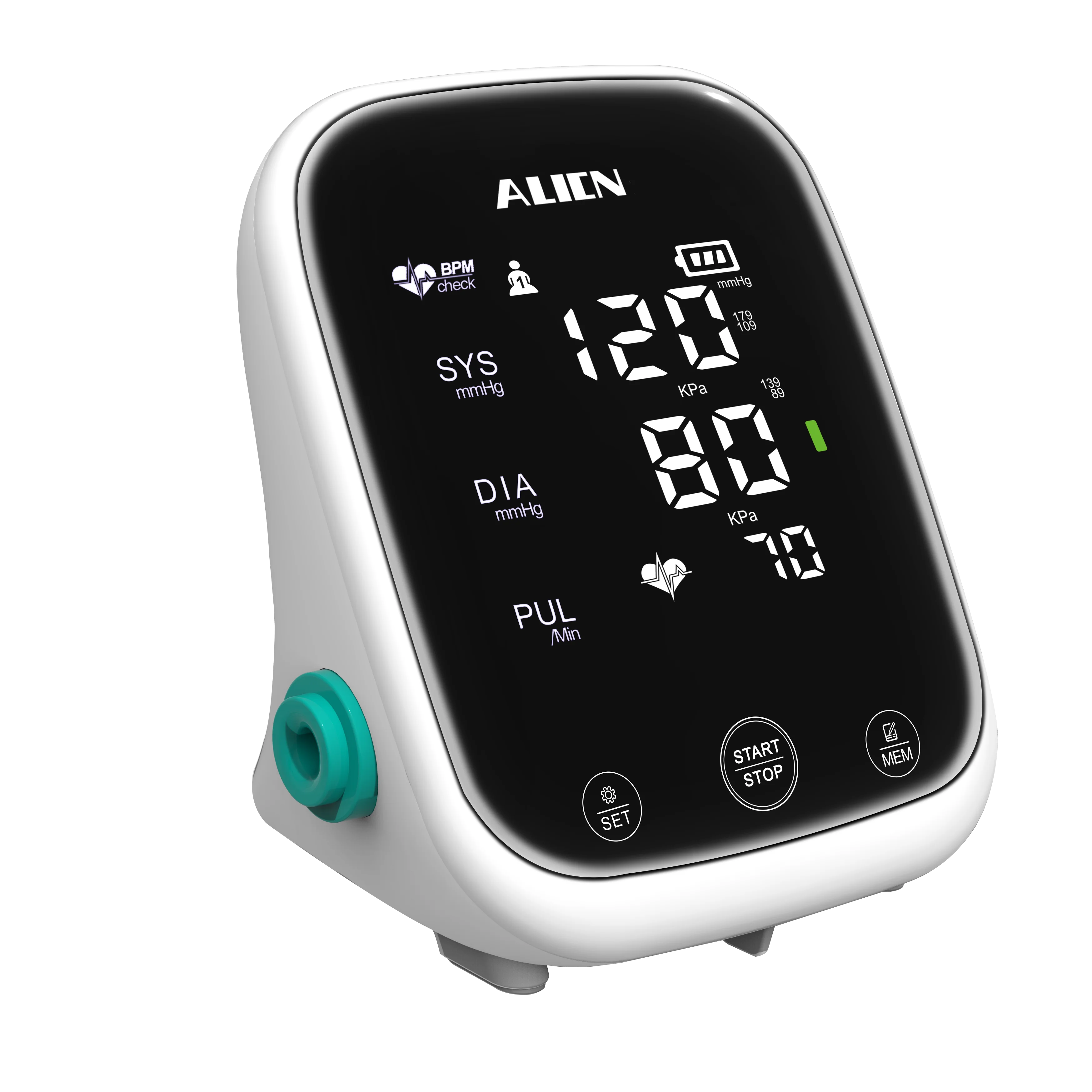Alicn bblove upright quick test household medical arm accurate blood pressure monitor