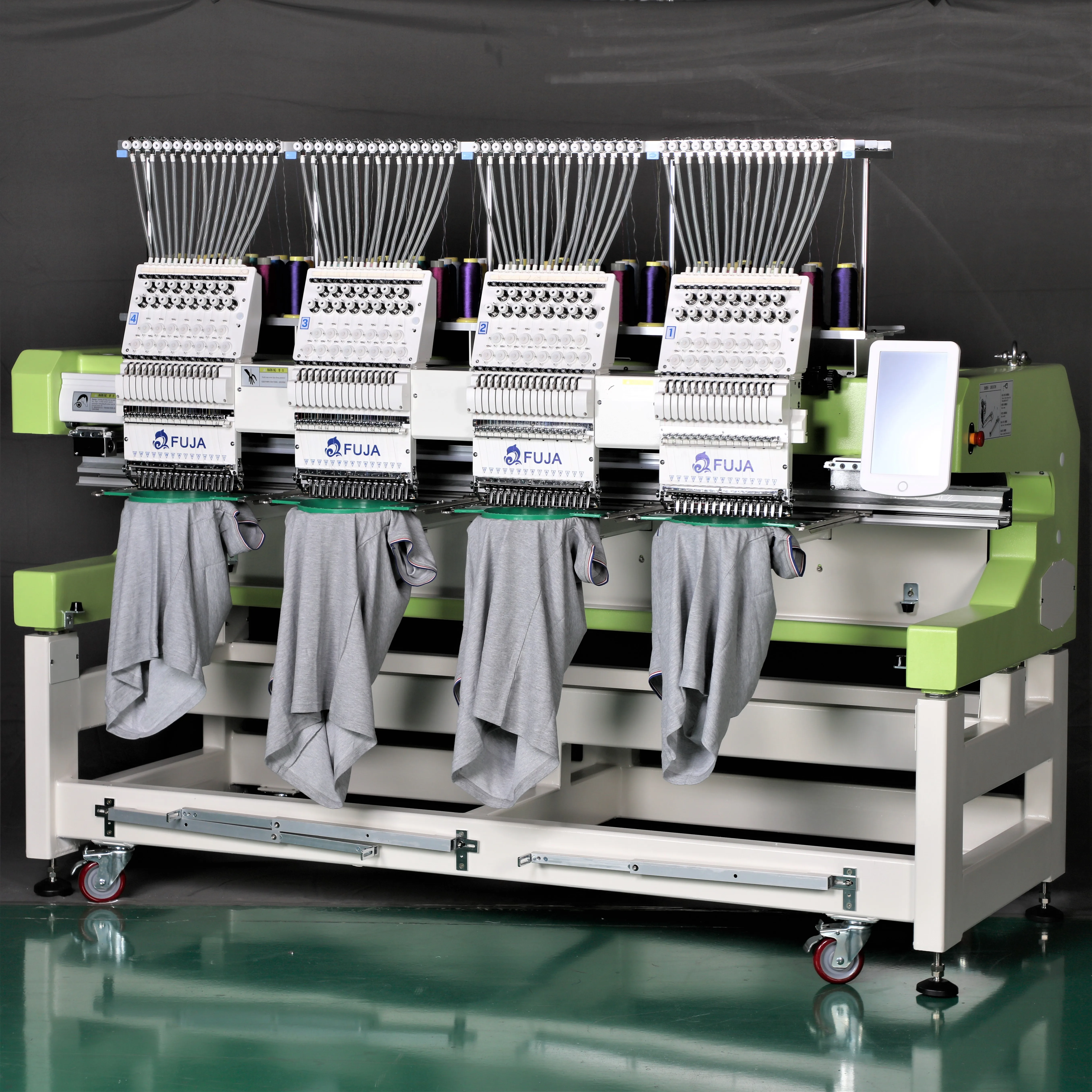 High quality similar tajima 4heads industrial embroidery machine for sale