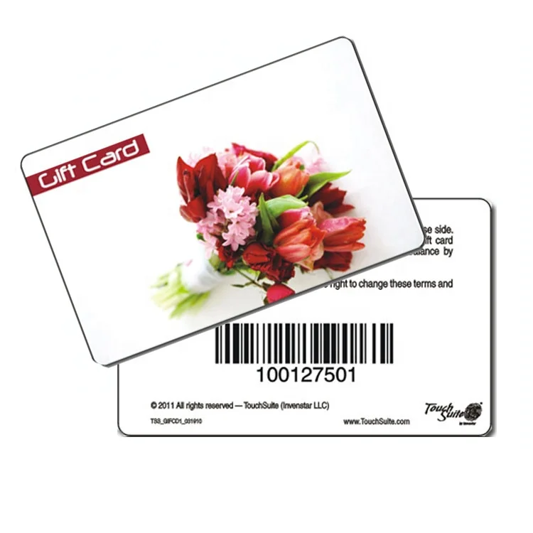 CT-002 Wholesales High Quality Customized PVC Gift Card