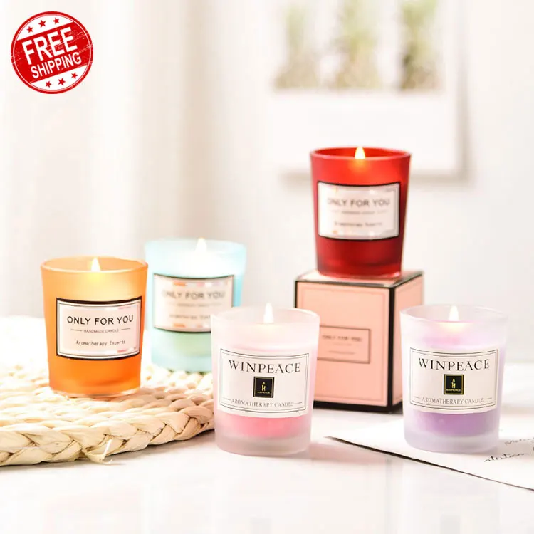 
Wholesale Organic Soy Wax Private Label Luxury Scented Candles 