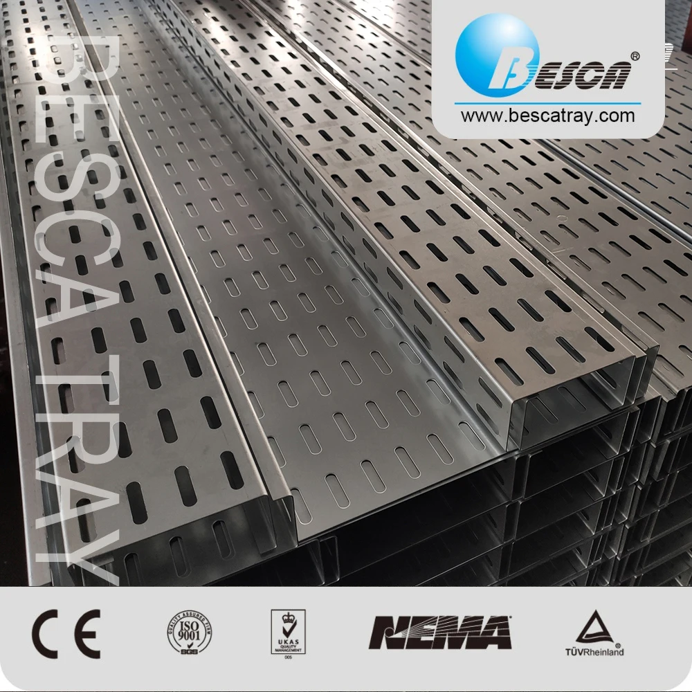 Besca Q235 стальной перфорированный лоток для