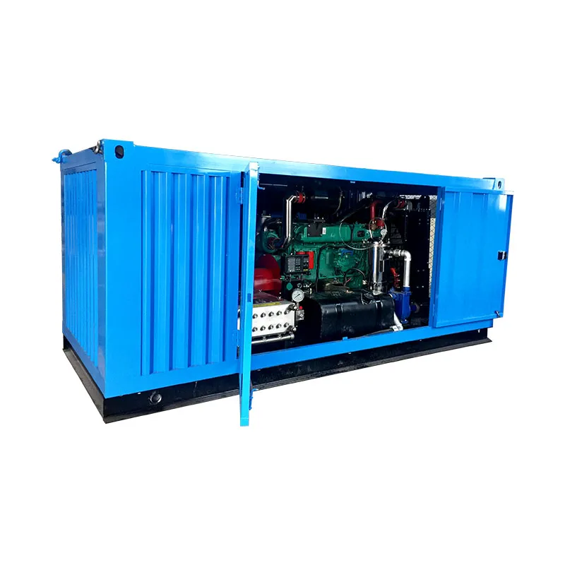 700bar 1500bar Air Preheater Heat Exchanger Industrial Pipeline Cleaning Hydro Blaster Machine High Pressure Water Jet Equipment