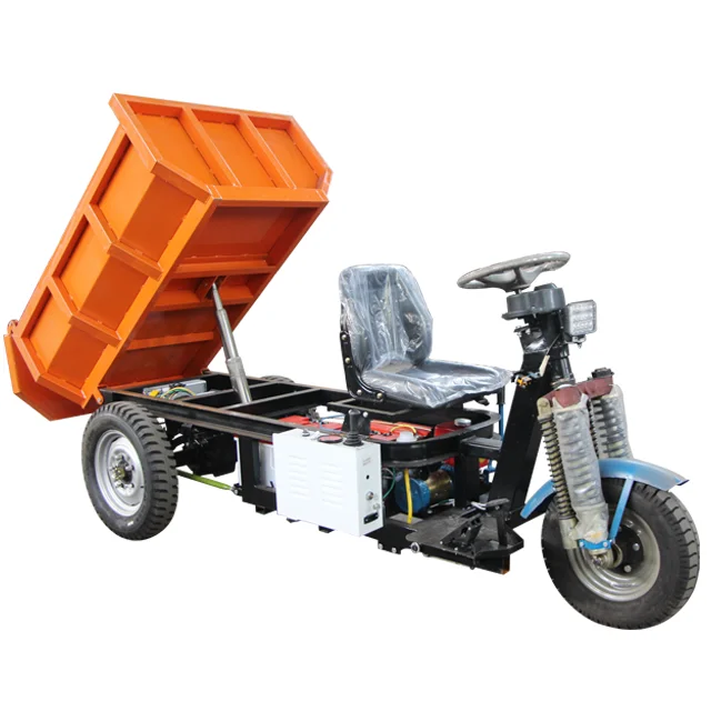 Self Loading Mini Dumper 3000W Adult Electric Tricycle Charger