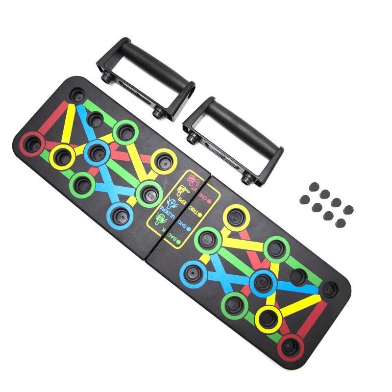 ABS  Training Plate Adjustable Fitness Push-up Board Push Up Stand Bar Board Gym Set Body Building Fitness