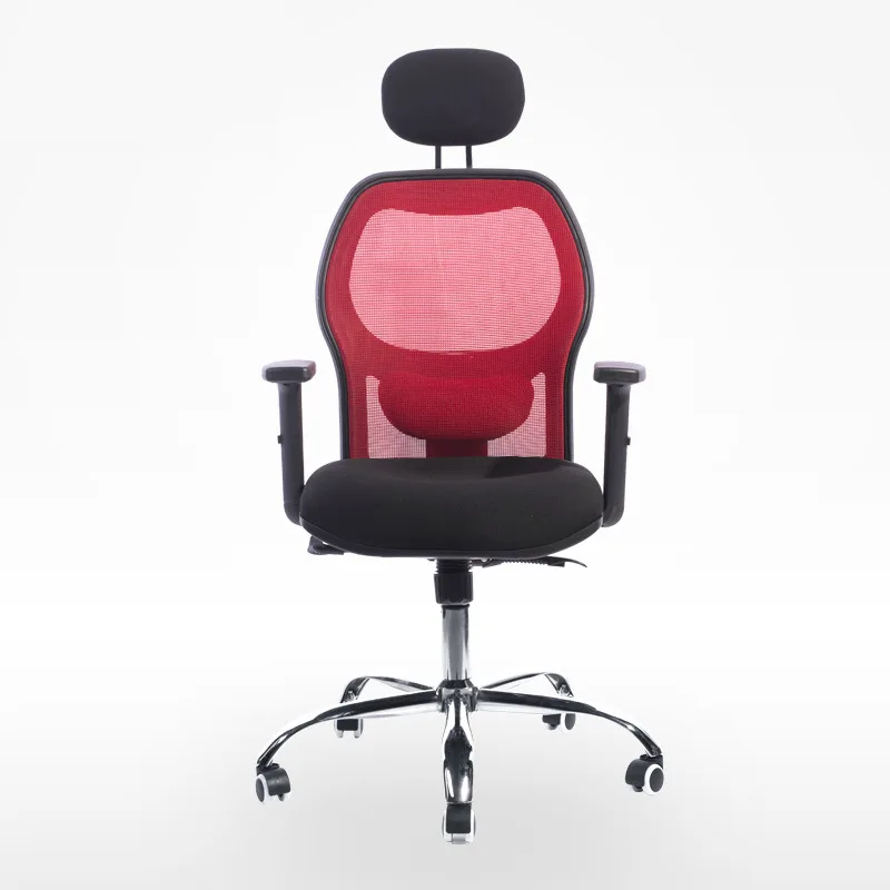Comfortable Mesh Back Design Swivel Conference Meeting Office Chair with Headrest Leisure Chinese Iron Extendable