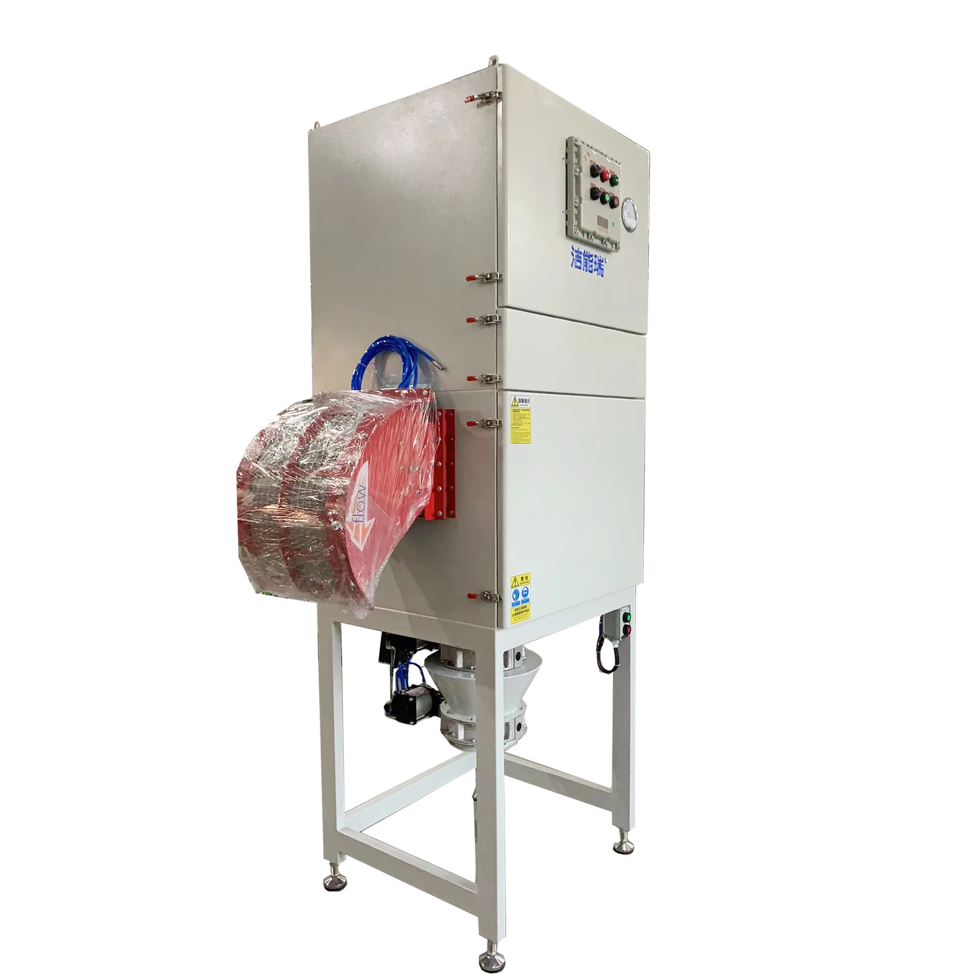 2024 New Vertical Pulse Anti-blow Cabinet industrial cyclone dust collector for CNC laser vacuum cleaner