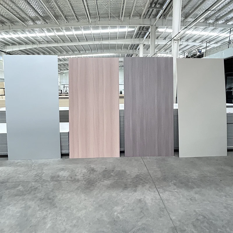 1220*5*2440mm Burlywood Wooden Veneer Bamboo Charcoal Fiber WPC Wall Wood Grain Panel for Interior and