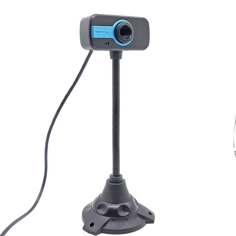 FUFAN Webcam 480p External Mic Webcam For Computer USB2.0 External Mic Web Cam For Conference