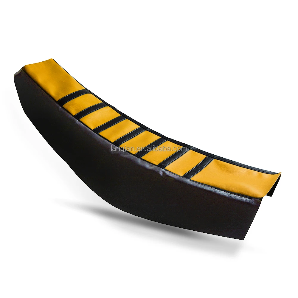 Motorcycle Accessories For Kawasaki KX 500 1997-2003 2002 2001 KX500 Striped Soft-Grip Gripper Seat Cover Rubber Seat Cushions