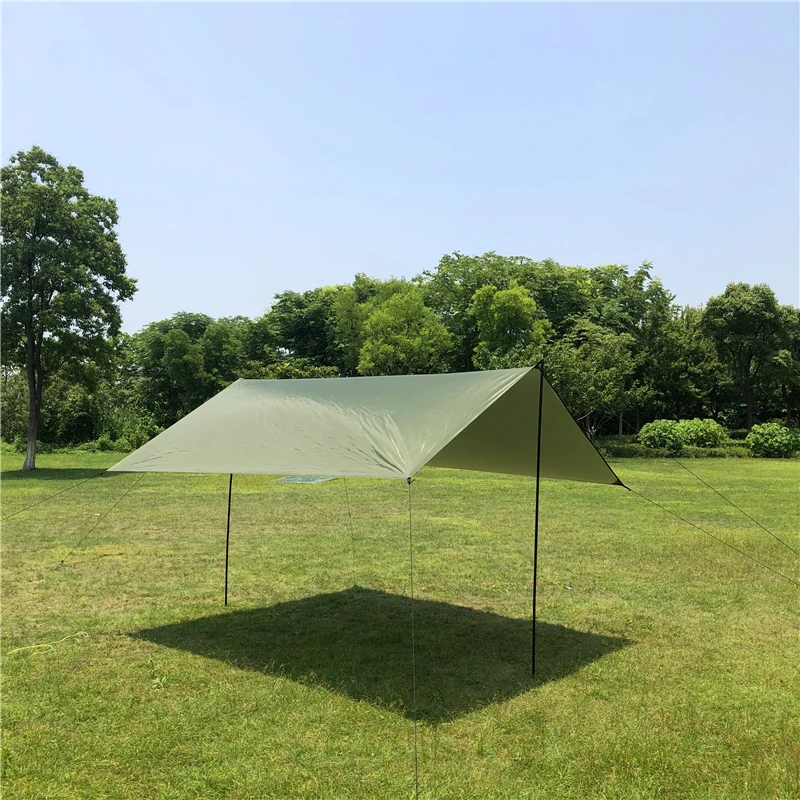 Outdoor Lightweight Waterproof Tent Rain Tarp Camping Hammock Cover Flysheet