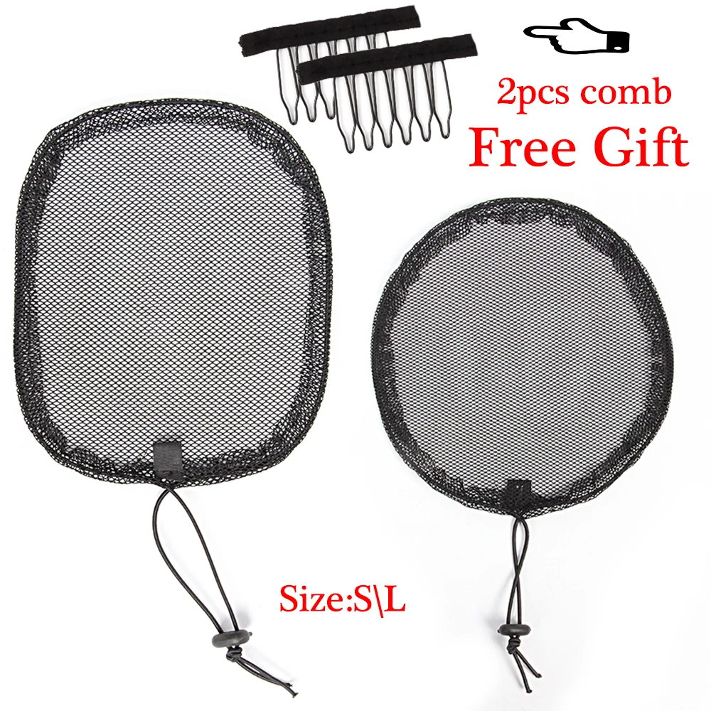Wholesale Adjustable Strap Mesh Hairnet Ponytail Hair Net For Making Ponytail