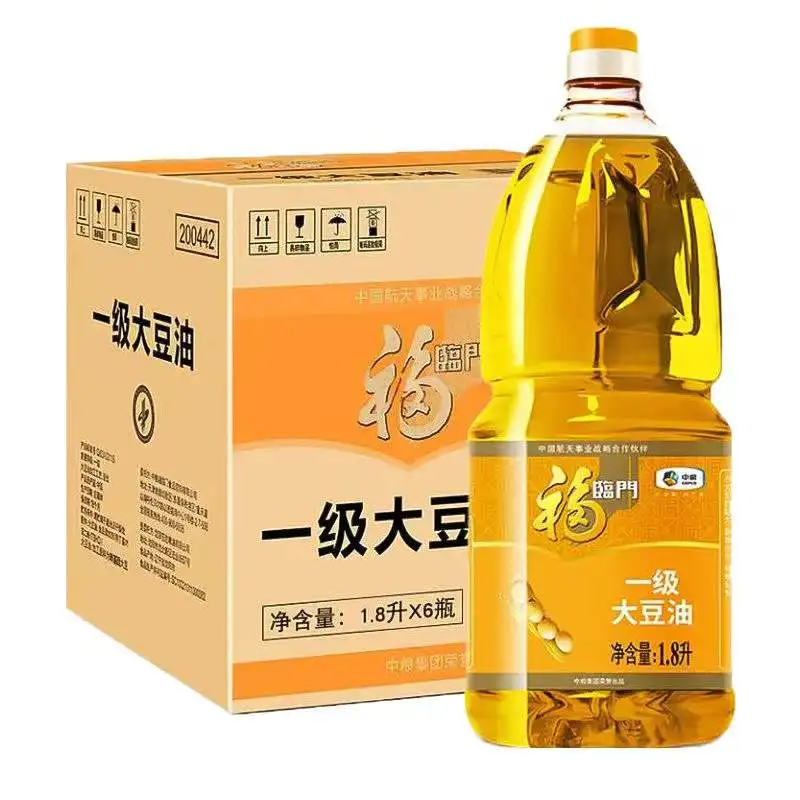 Рафинированное Соевое масло 100 рафинированная соя/6 флаконов в коробке