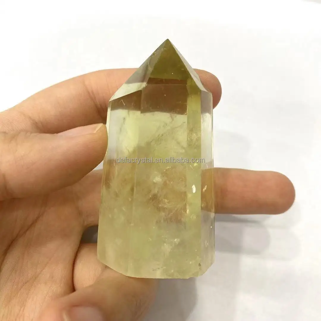 High quality Crystals Healing Stones Citrine Gemstones Citrine Point Citrine Tower For Fengshui
