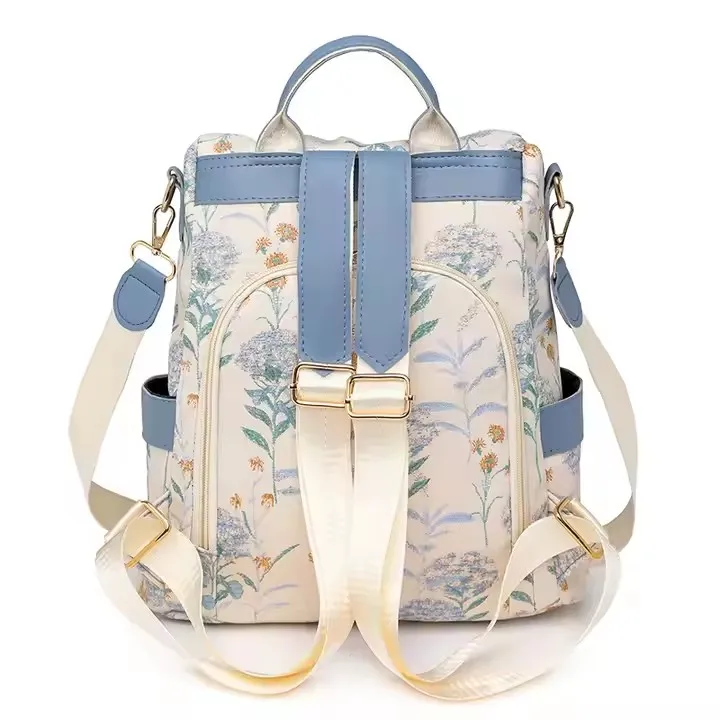 Fashion Custom Eco Friendly Chinese style Ladies Daily Durable Bag Cute School Kids Students Backpack Women Backpack
