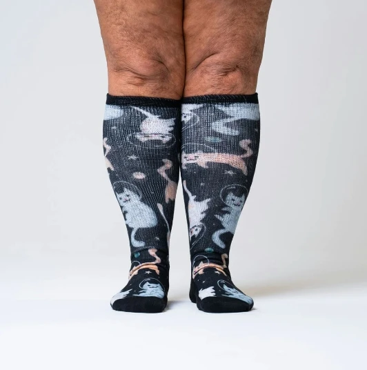 Fashion printing anti diabetes 2024 socks non binding custom unisex soft printed diabetic dress viscose bamboo socks for men