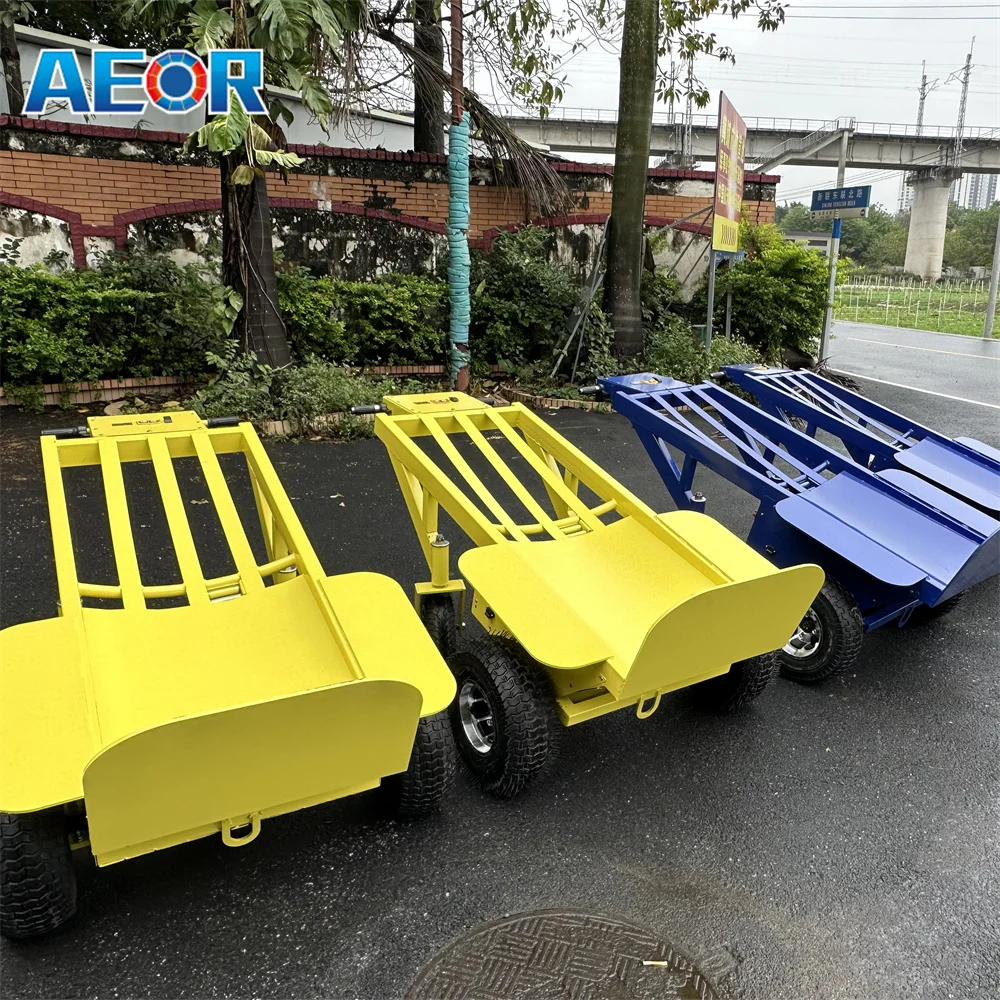 best price cart for Sale inflatable bounce house cart commercial electric trailer dolly