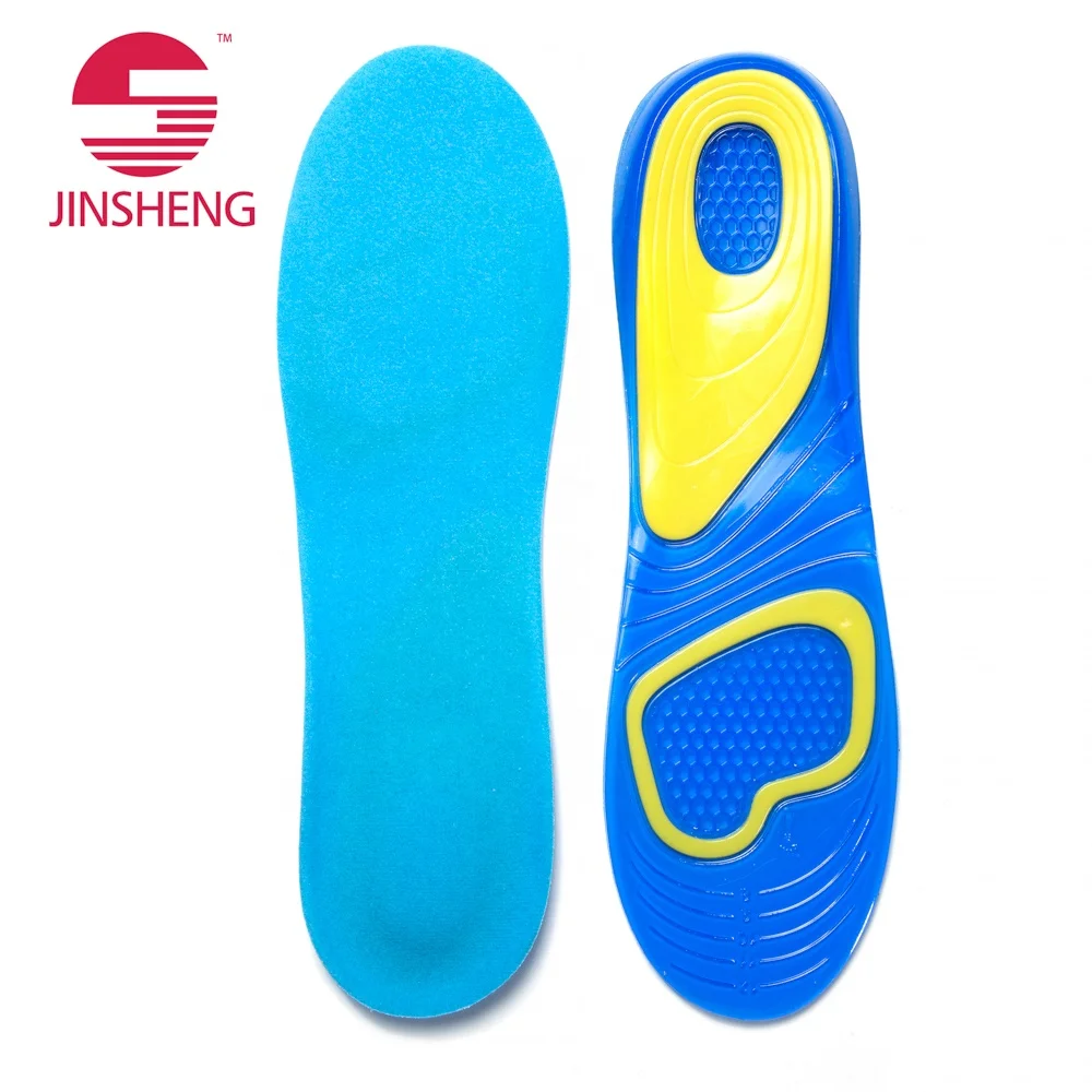 Silicone cushion 2022 plantar fasciitis insoles insole gel heels cushioning shoe making heel