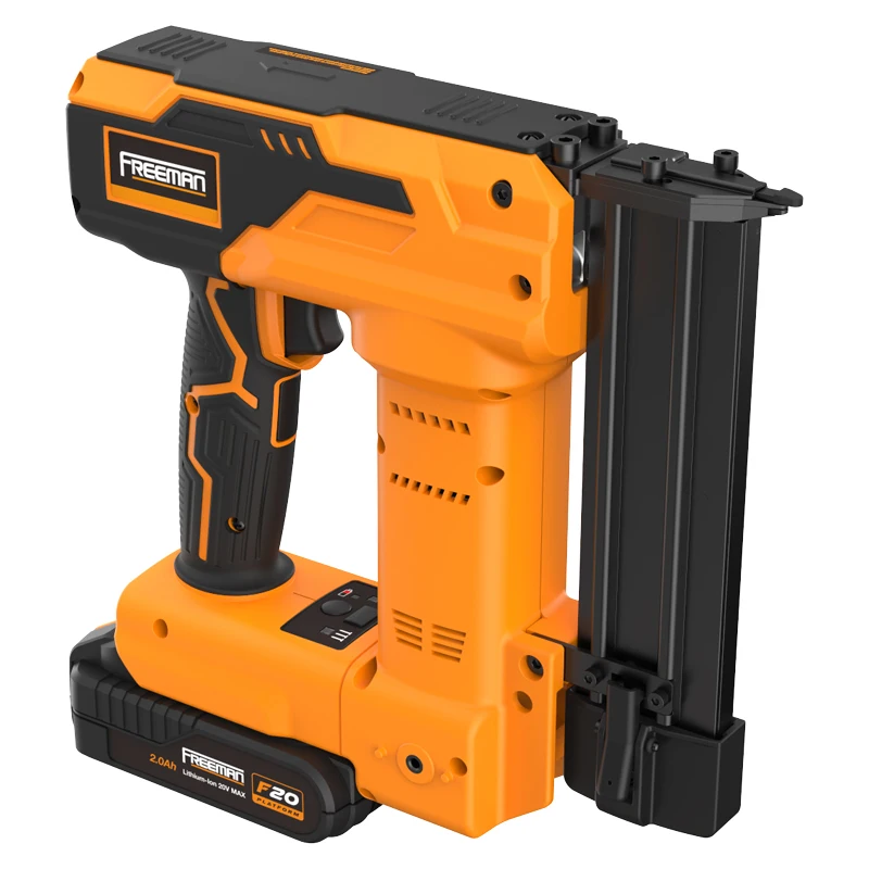 Freeman 23 Gauge 20V Lithium-ion Battery Operated 6000 Nails Per Charge Cordless Headless Nail Gun Micro Pin Nailer