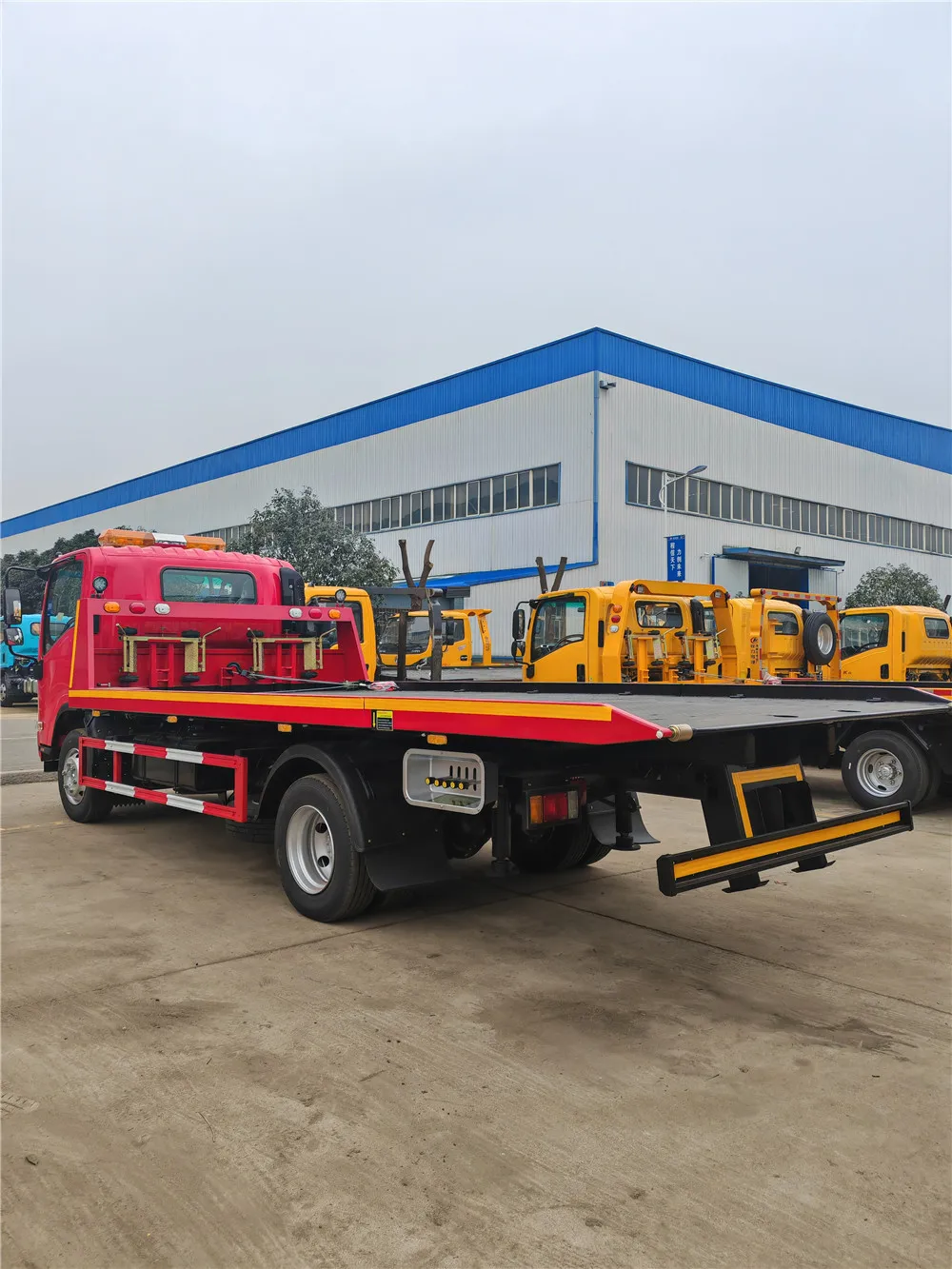 Japan new 5 tons I-S-U-Z-U 190hp road emergency recovery truck wrecker