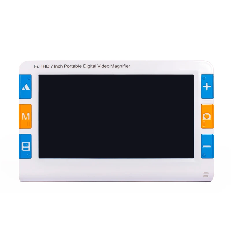 SR070A 7 Inch Digital Low vision aid, Portable video magnifierwith LCD screen, 2x-32x zoom magnifier 1024x600 pixel