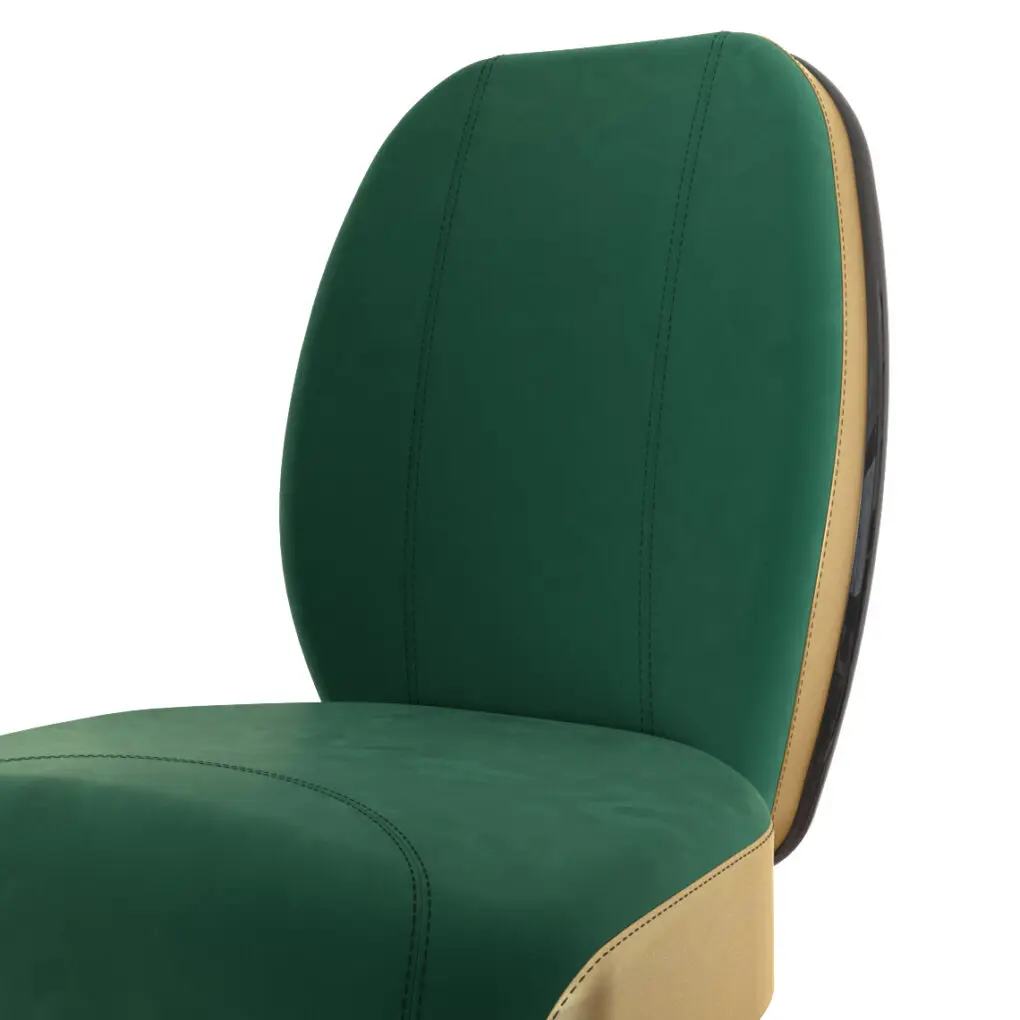 Wood Casino Chair Slot Gaming Bar Chair Poker Table Slot Machine Comfortable Adjustable Metal Base Bar Stool