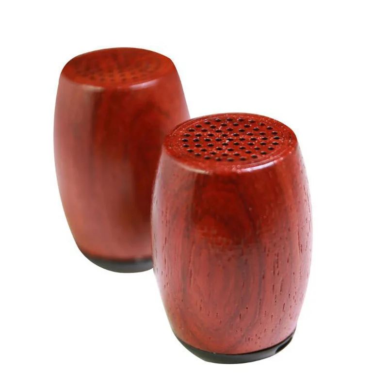 BT Wood Speaker mini TWS Remote shutter Bluetooth Bamboo Speaker