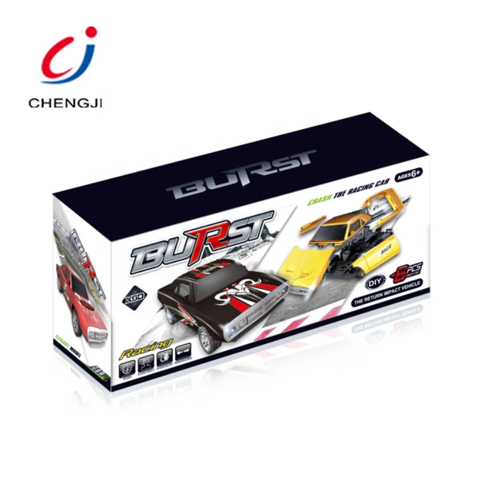 Chengji Kids take apart vehicle set mini plastic 3D model diy assembly car toys