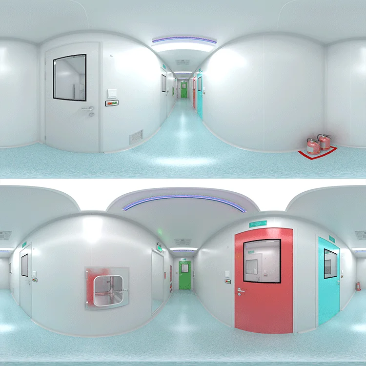 Medical Operation Bms Control Fully Automatic Hvac Cosmetic Cleanroom Epc Engineering Design And Installation For Cleanroom