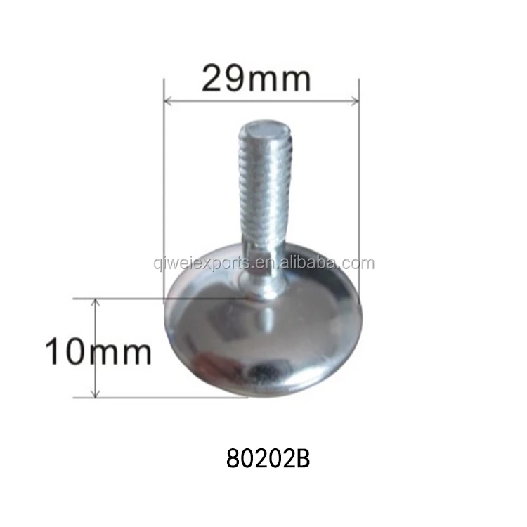 High quality adjustable and rotatable furniture glide 80202