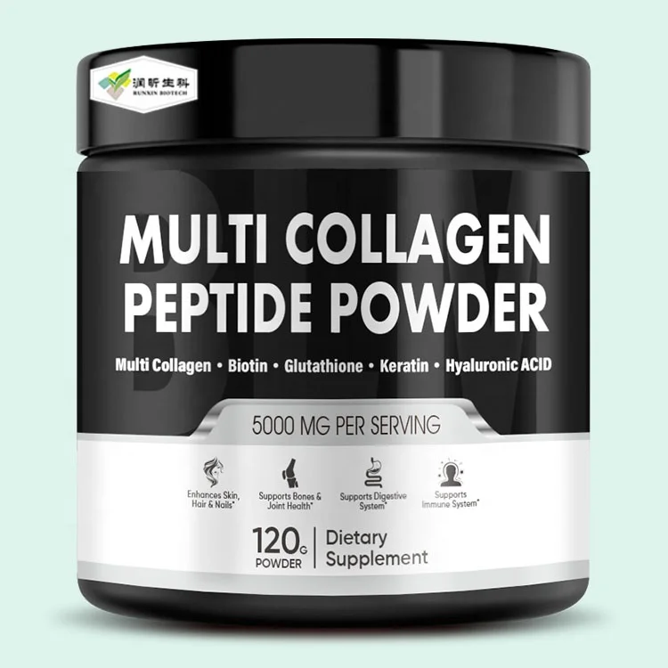 OEM marine collagen powder multi collagen peptides powder bone collagen powder for joints
