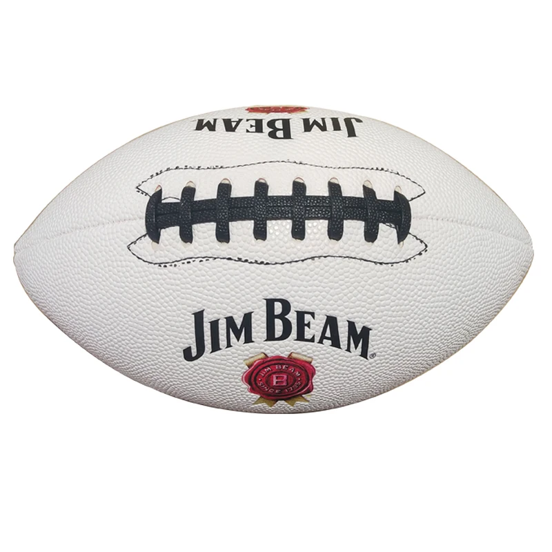 Hot sell custom leather size American football rugby outdoor sport goods