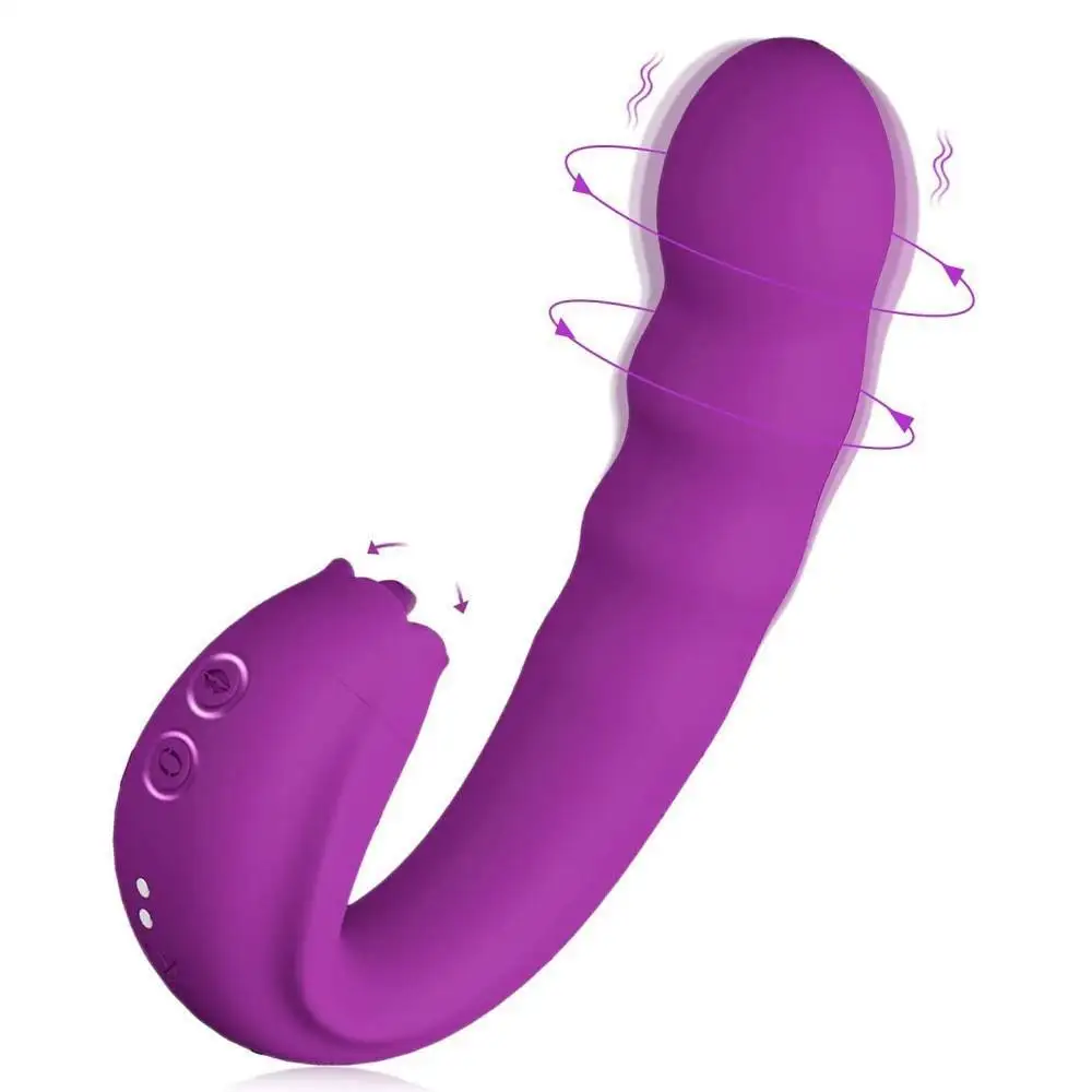 Powerful G Spot Dildo Vibrator Female Clit Sucker Vacuum Clitoris Stimulator 3 IN 1 Sucking VibratorSex Toy For Womans Adults 18