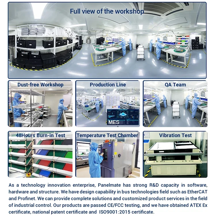 Factory Direct 19 Inch Waterproof Industrial Touch Display 9V-36V VGA USB  Full HD Lcd Capacitive Touch Industrial Monitor