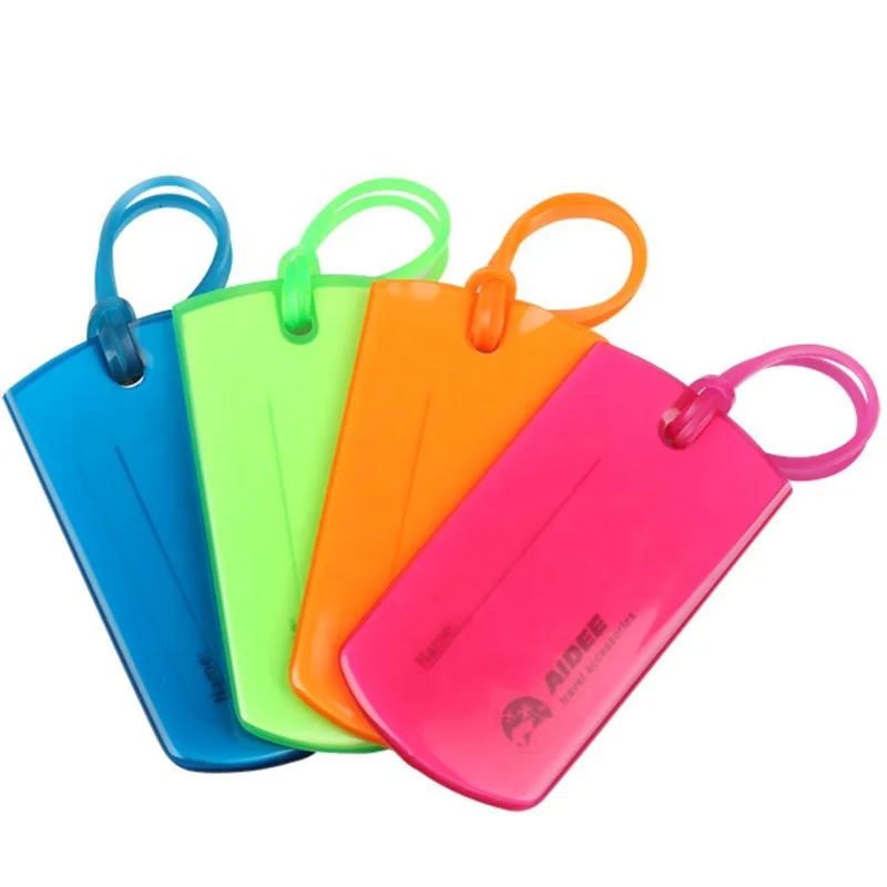 Colorful Travel PVC Luggage Tag