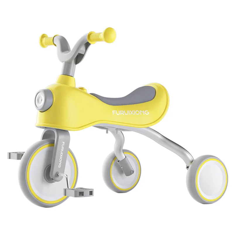 double seat bicicleta without pedal baby dolphin bike for children kids toddler tricycle