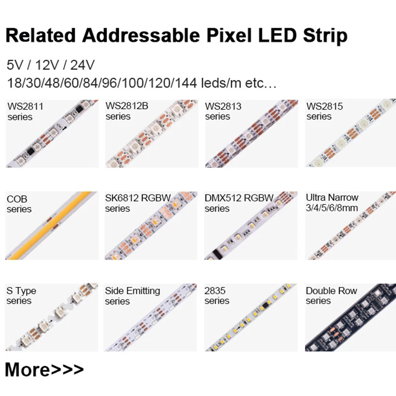 60led светодиодная Светодиодная лента для ограниченного пространства 60 светодиодов 5 мм 8 10 В