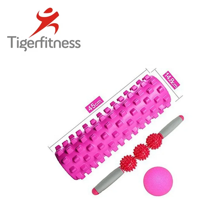 Hot Selling Deep Tissue EVA Black Peanut High Density Foam Roller